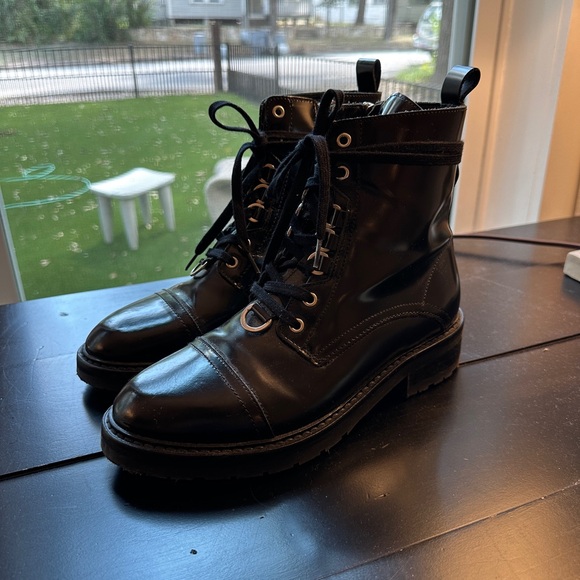All Saints leather combat boot - Picture 10 of 10